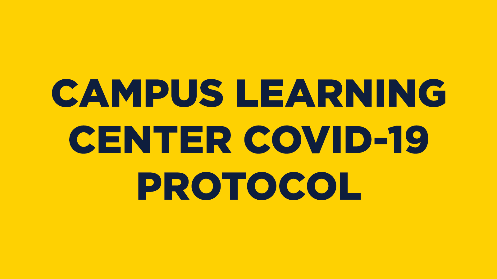 CLC COVID-19 Protocol