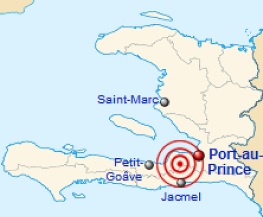Map of Haiti