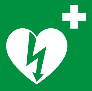 AED symbol