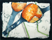 Ackland-Kolb painting Rock and Metal VI