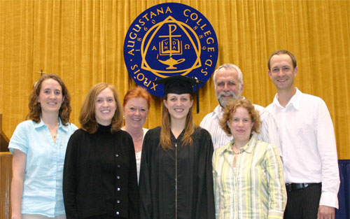 The Sonnichsen Family at Commencement 2006