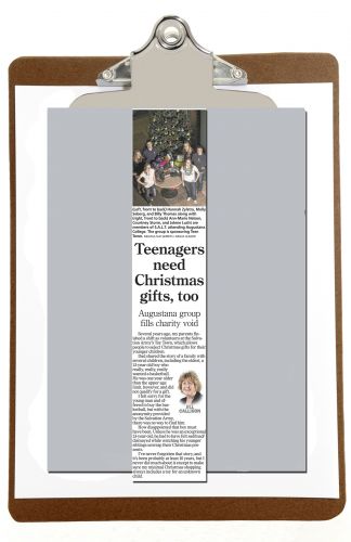 Christmas Giving Argus Leader column