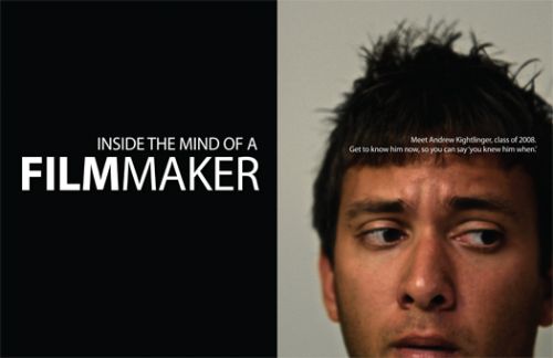 Inside the mind of a filmmaker