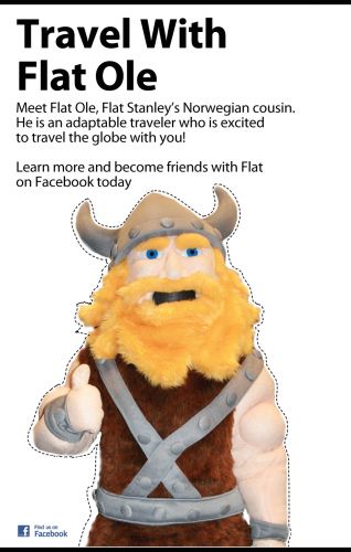Flat Ole for Study Abroad