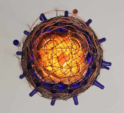 John Peters light fixtures, Sioux Falls Environmental Center