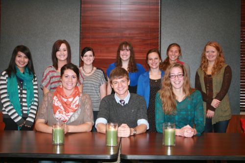 Student members of Lambda Pi Eta