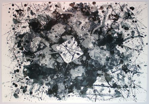Sam Francis, “Untitled,” lithograph.