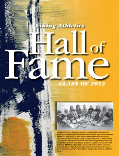 2012 viking athletics hall of fame