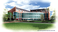 new science facility artist rendering