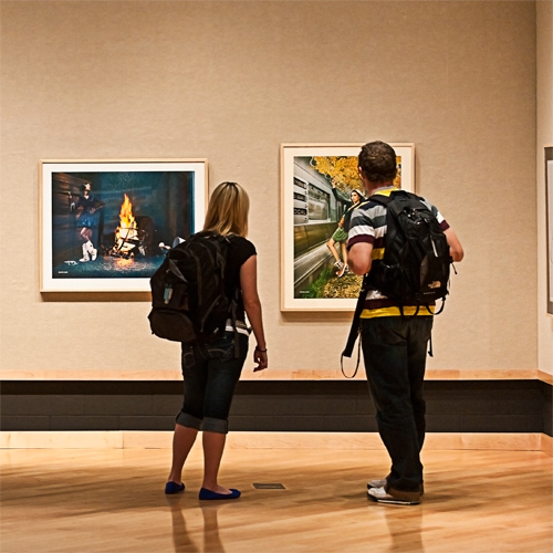 Students in the Gallery