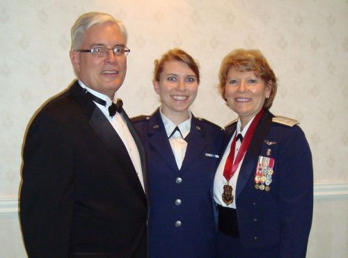 Martin, Lynae and Linda Fisher