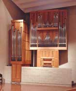 Tracker pipe organ built by John Nordlie