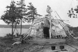Wigwam on Crane Lake