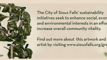 Sioux Area Metro ad features artwork by Augustana graduate