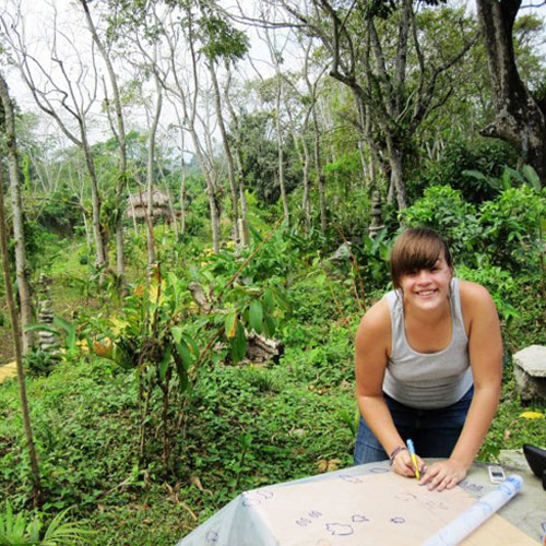 Kat Burdine in Honduras
