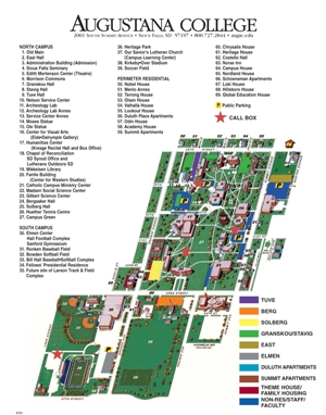 Zip Code Map Augustana University Campus Map