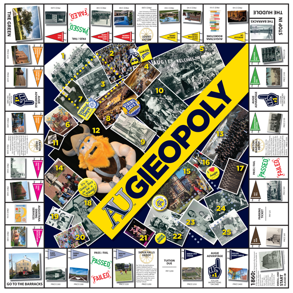 Augieopoly Board Game