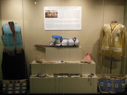 American Indian Culture Research Center Exhibit Case