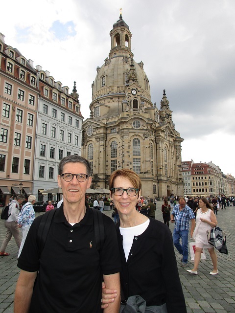 Eunice and Kent in Germany in 2017