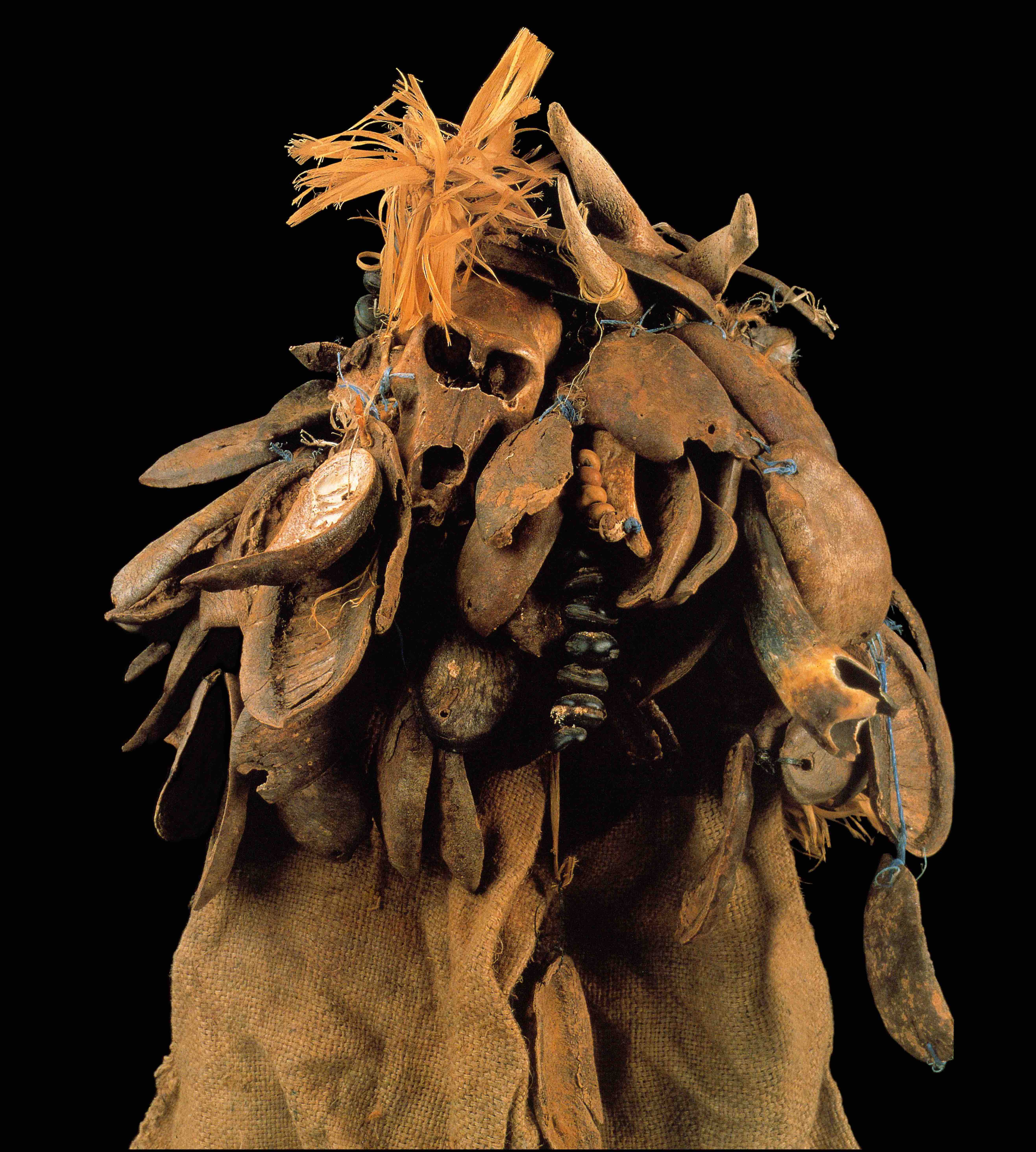Photograph of a Guro Mask