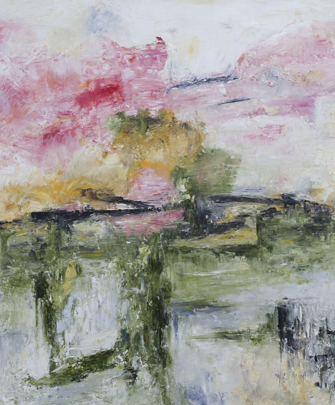 Megan Knust ‘13, “A Dream of Spring,” oil on canvas, 2020