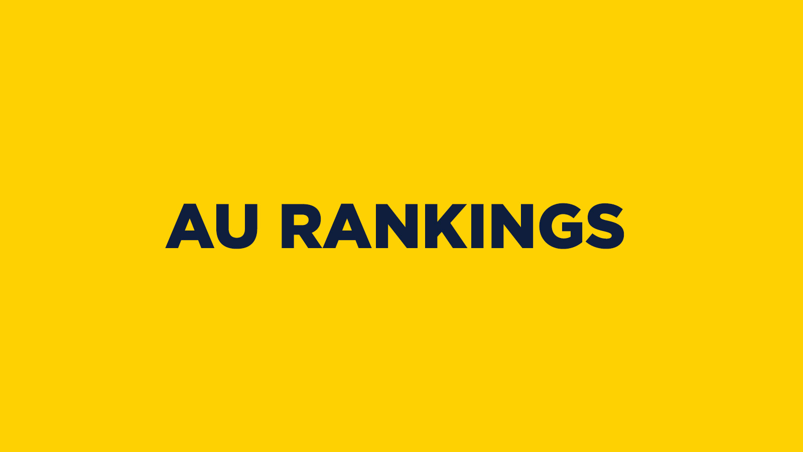 AU RANKINGS