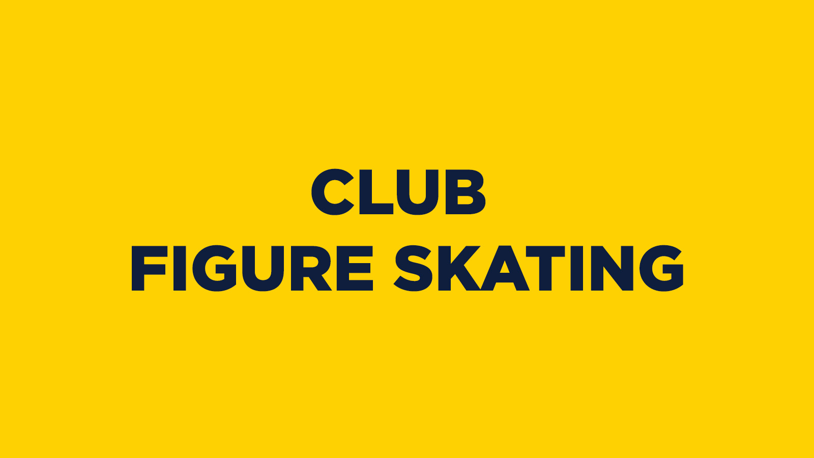 CLUB FIGURE SKATING