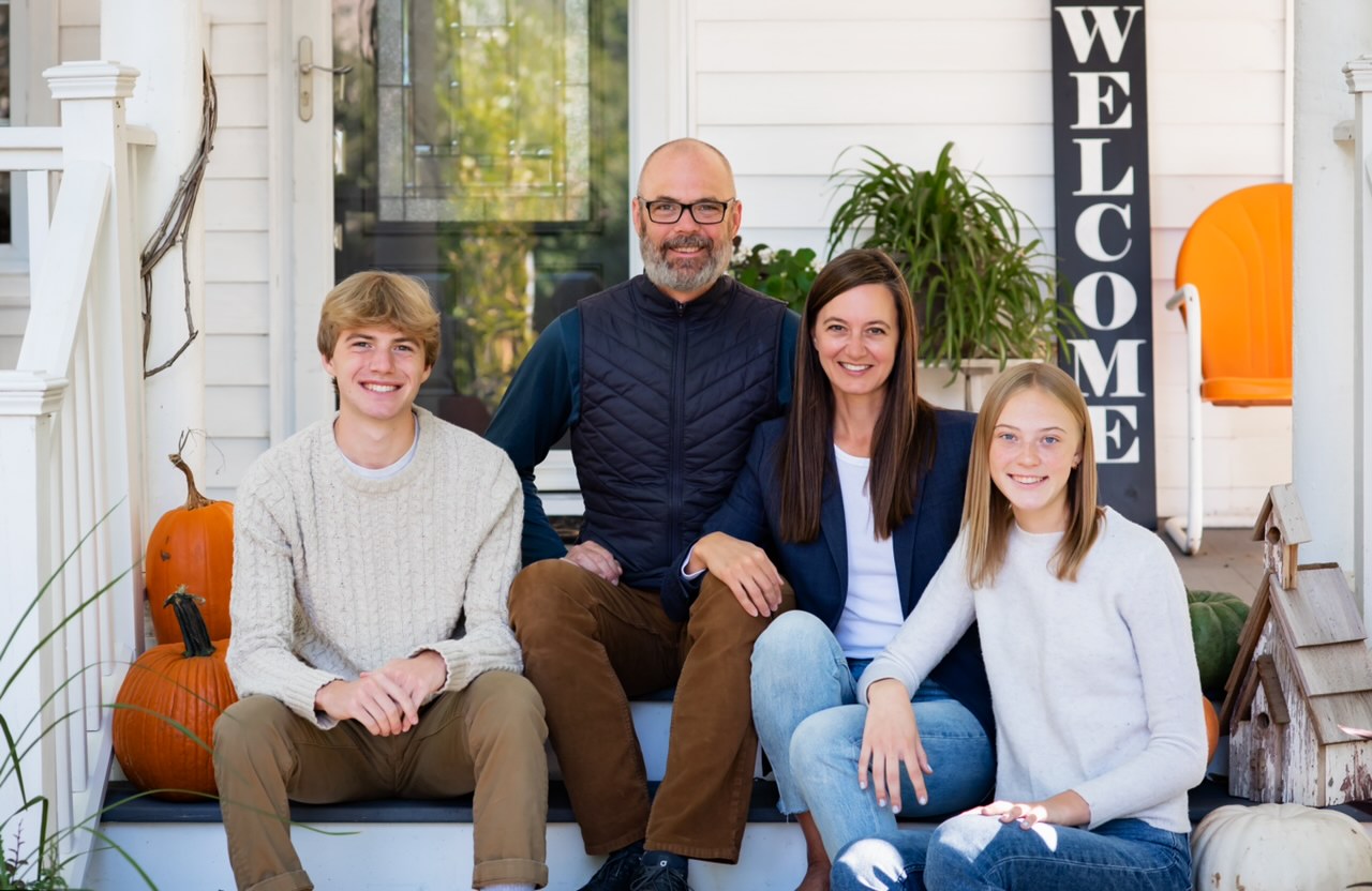 Heidi Binstock '95 and Family