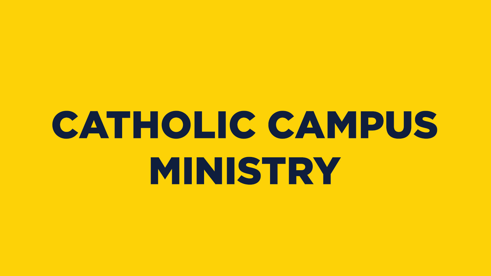 Catholic Campus Ministry