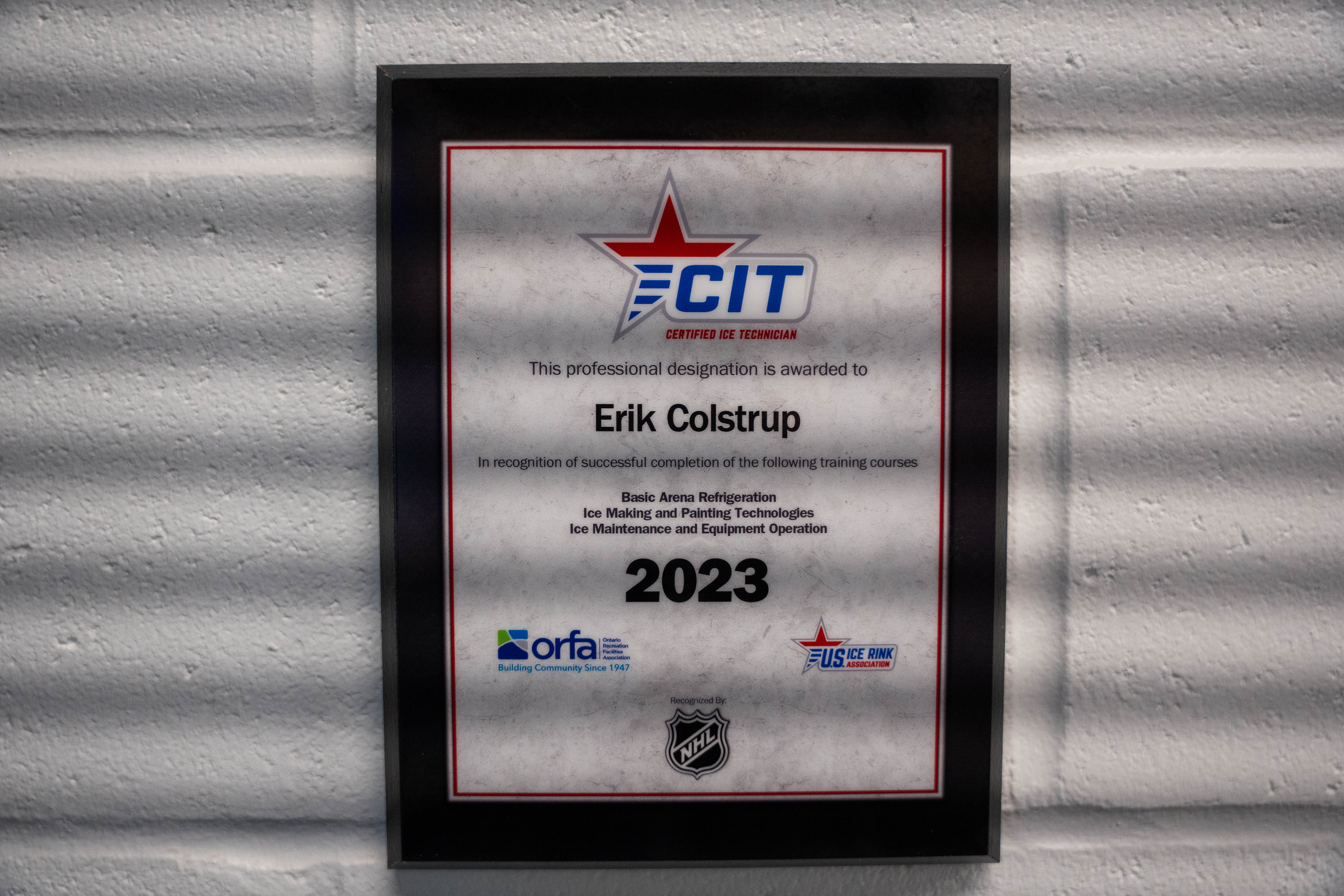 Colstrup Certification