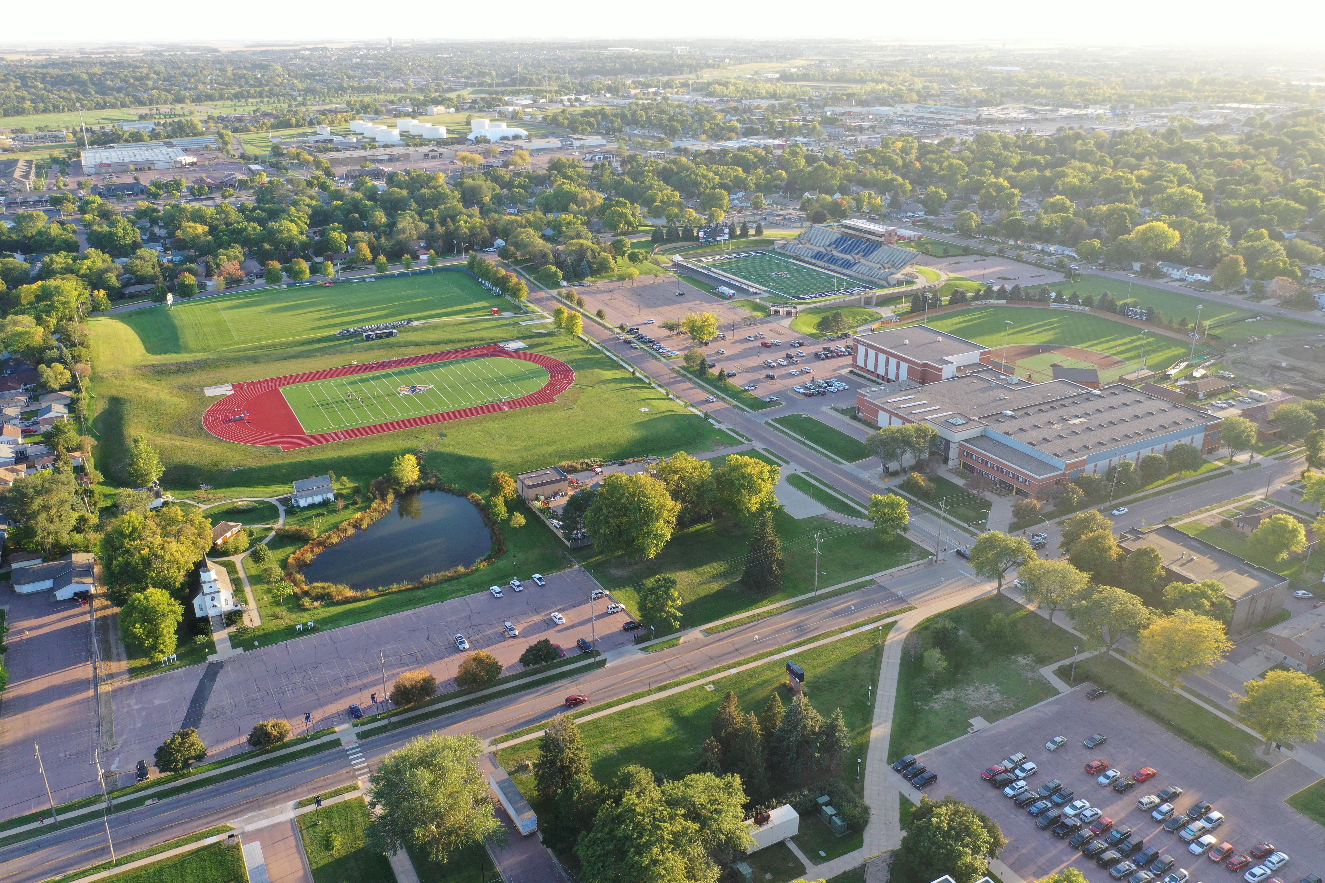 Drone Photo of 33rd and Grange Courtesy of Jurgens Photography