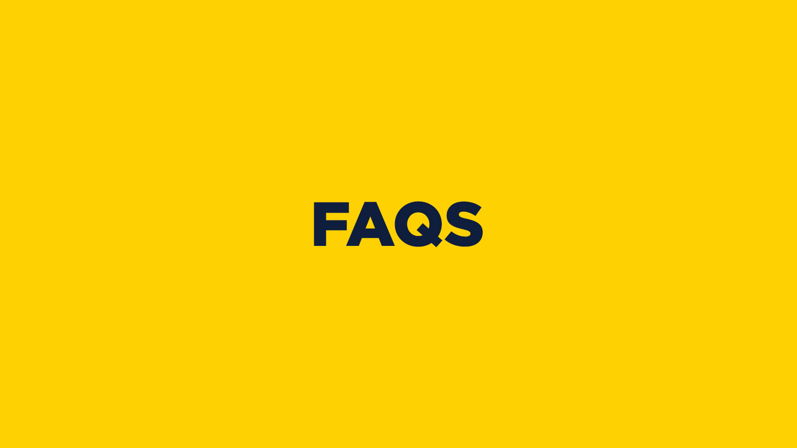 FAQS