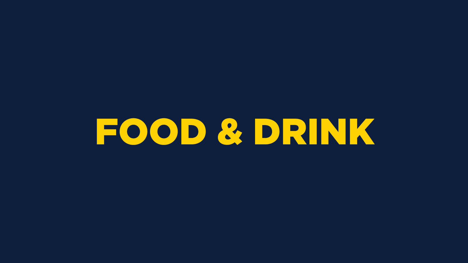 Food & Drink