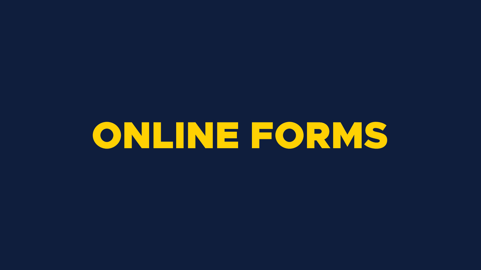 Online Forms