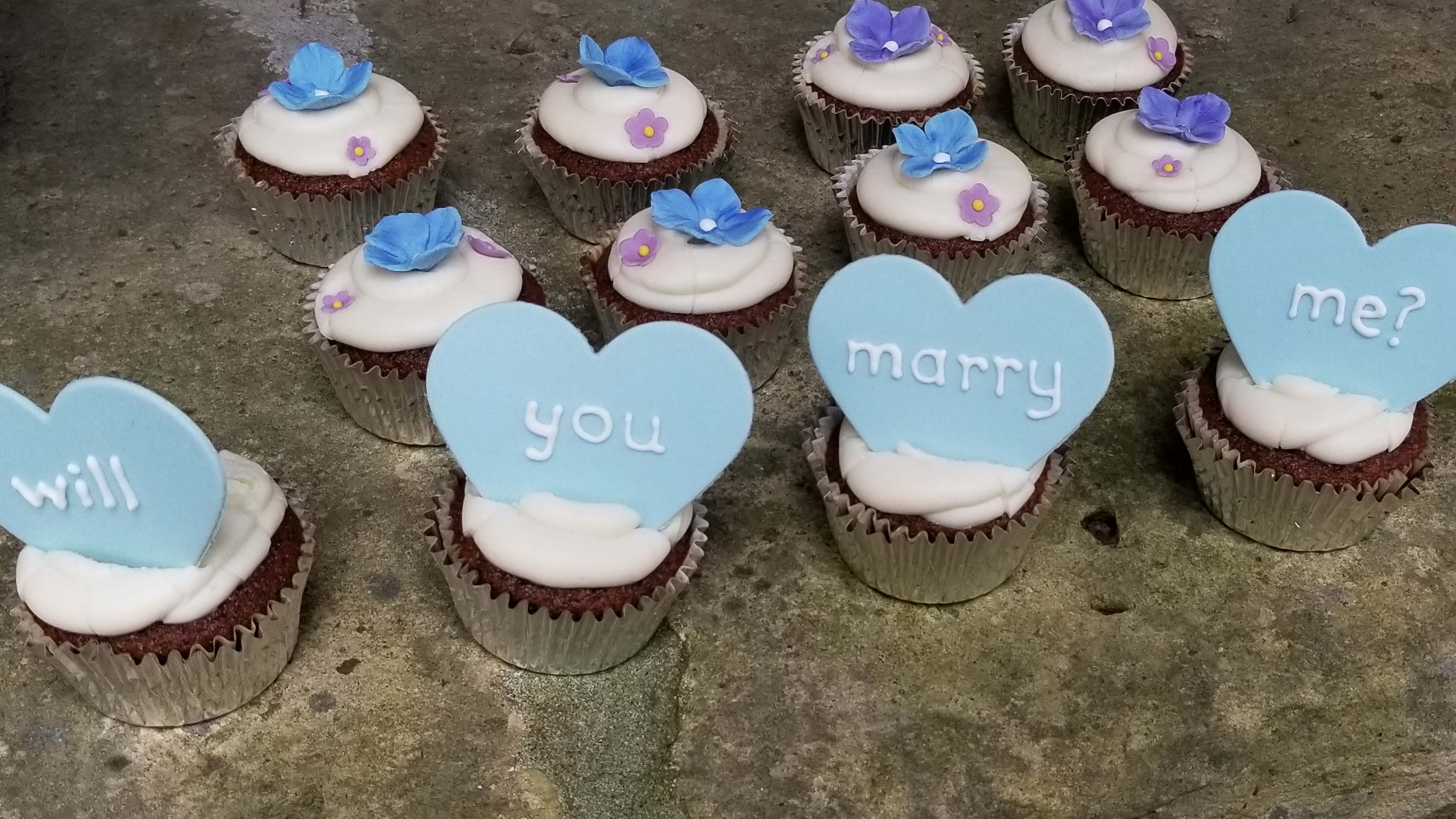 Garcia Marry Me Cupcakes