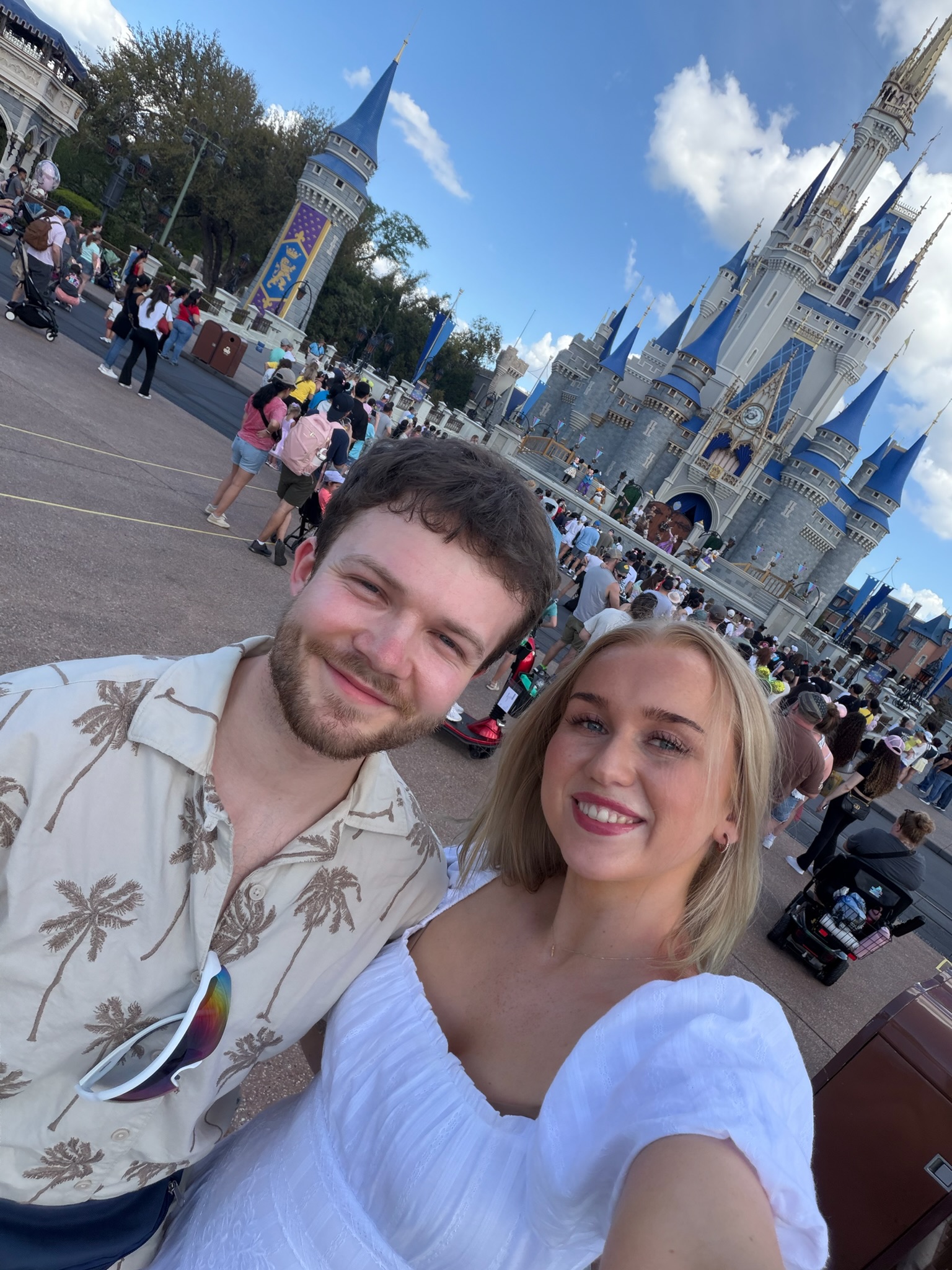 Hannah and Knut at Disney World