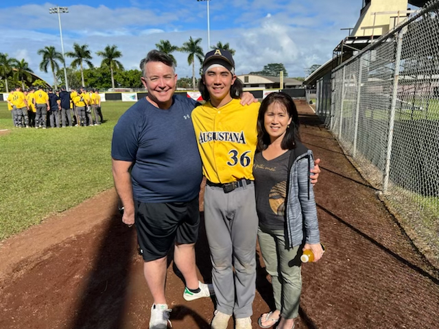 Jacob Ornelles ‘26 and Family