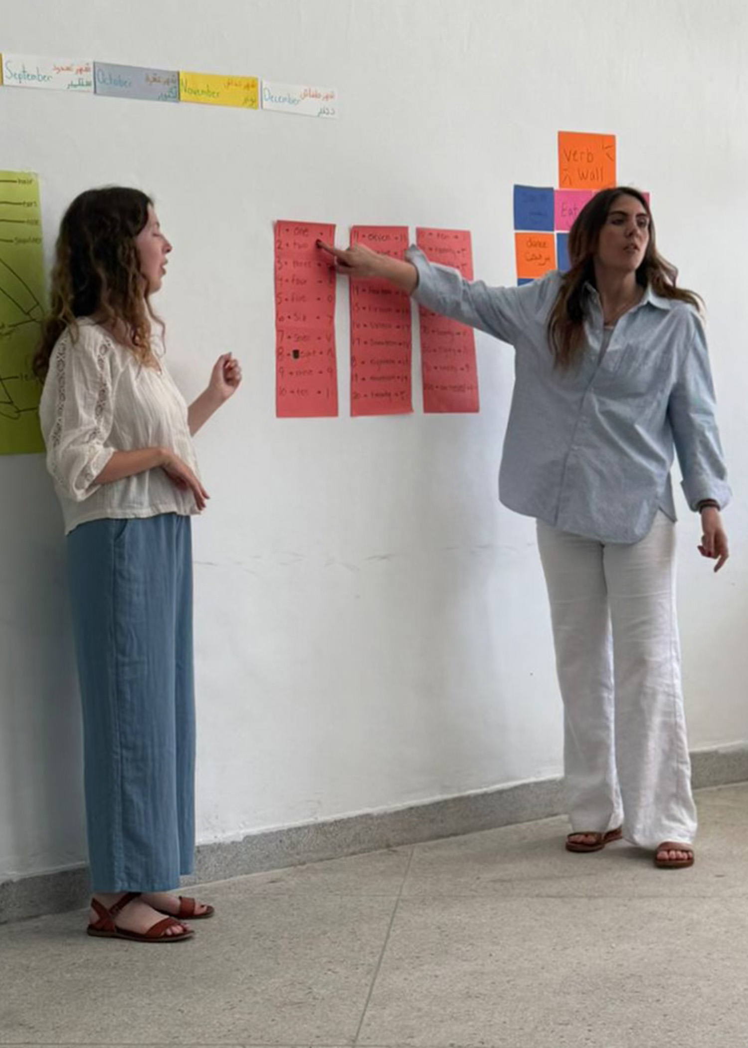 Jessalyn Teaching in Morroco