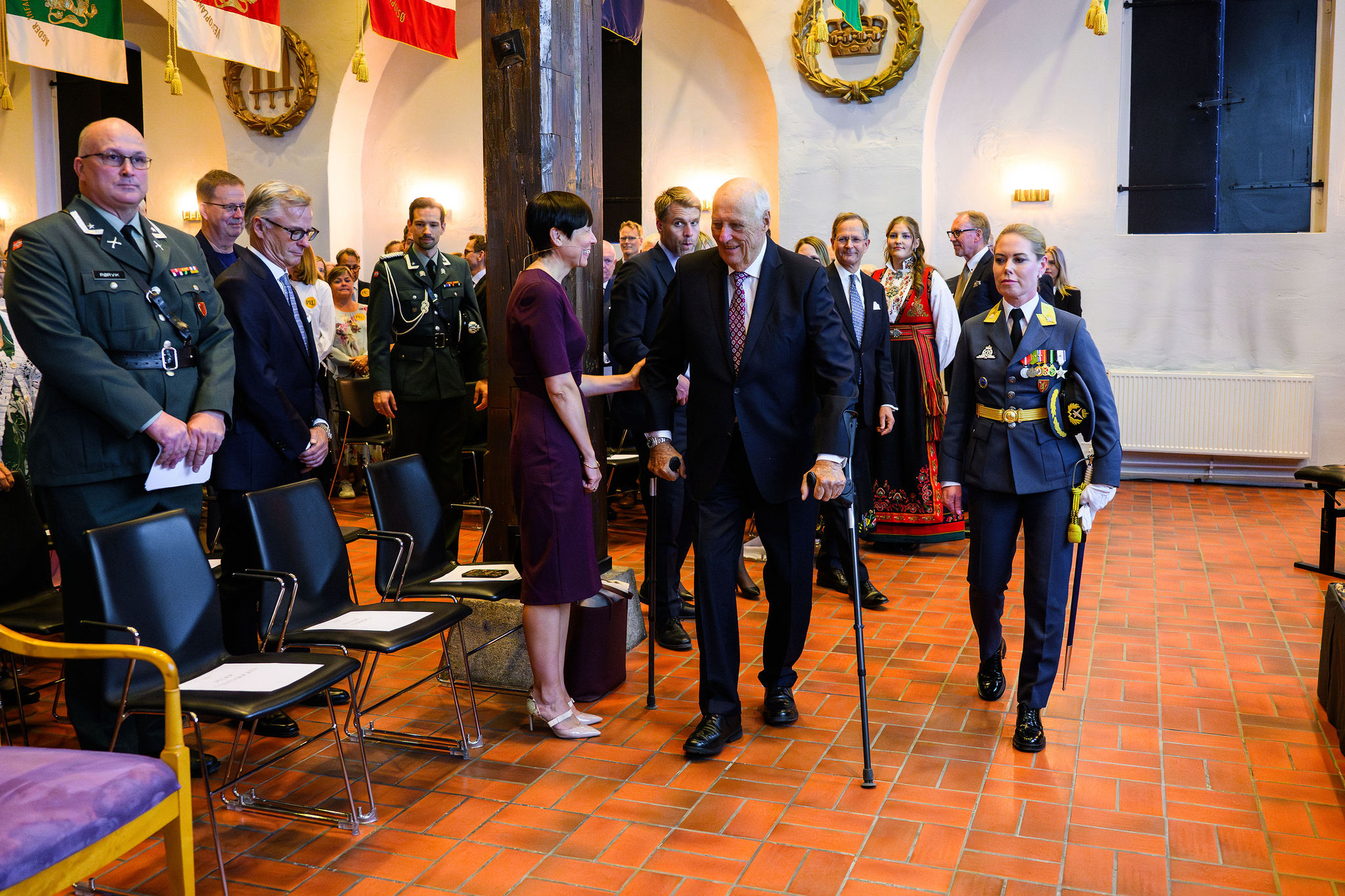 Ines & King Harald