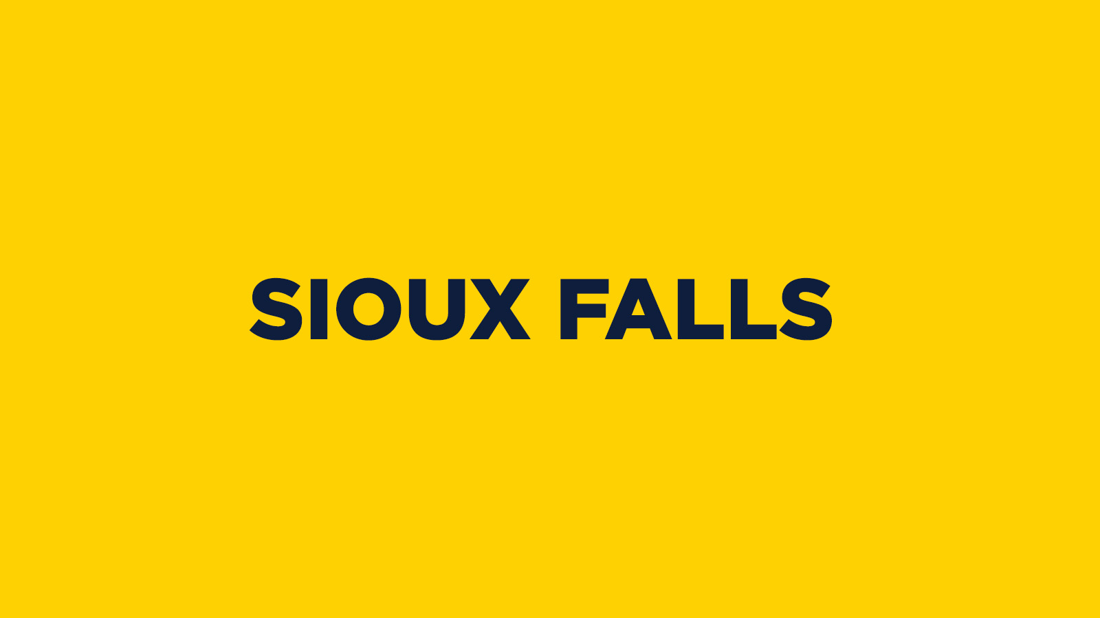 SIOUX FALLS