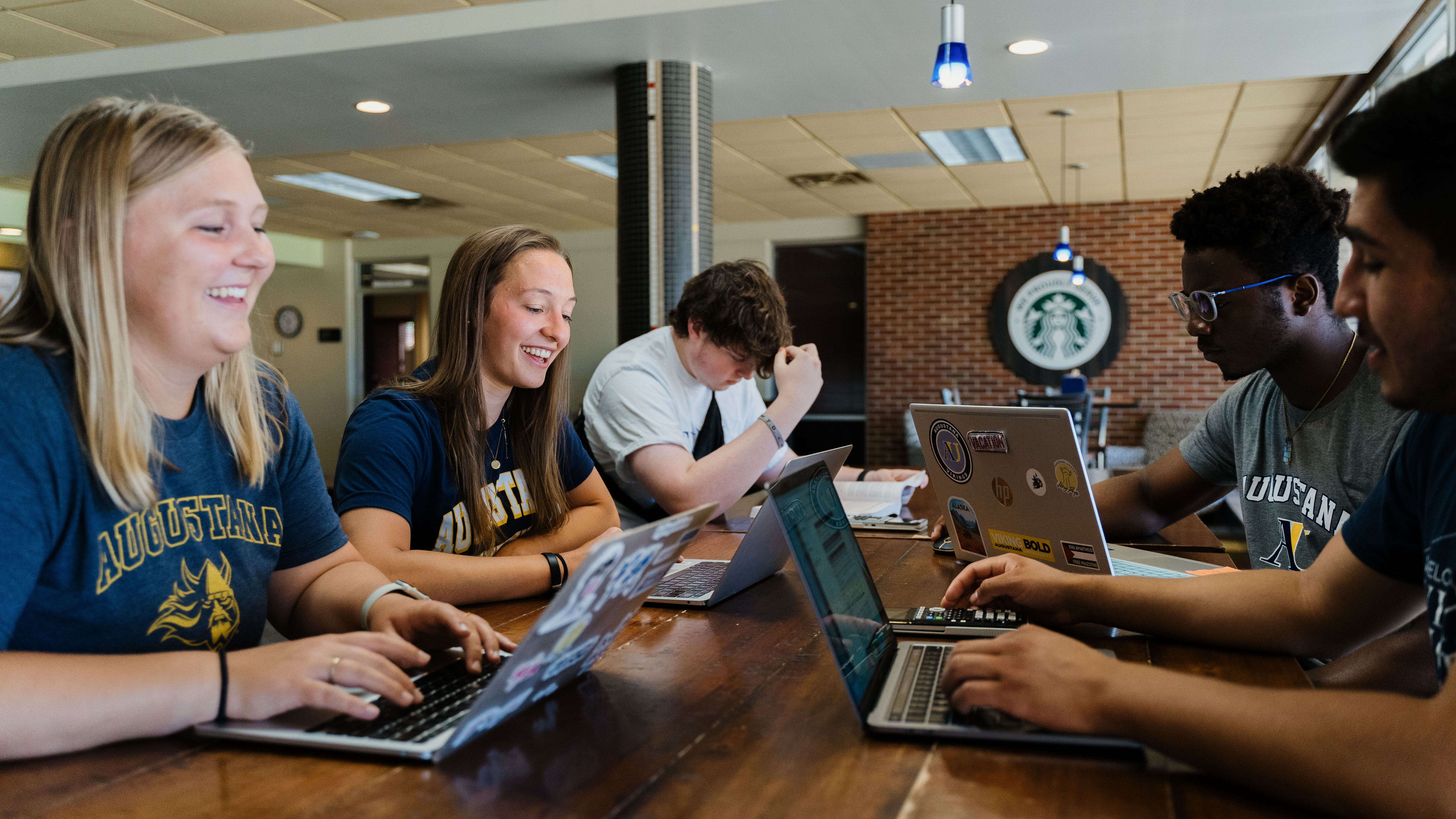 Students on Campus