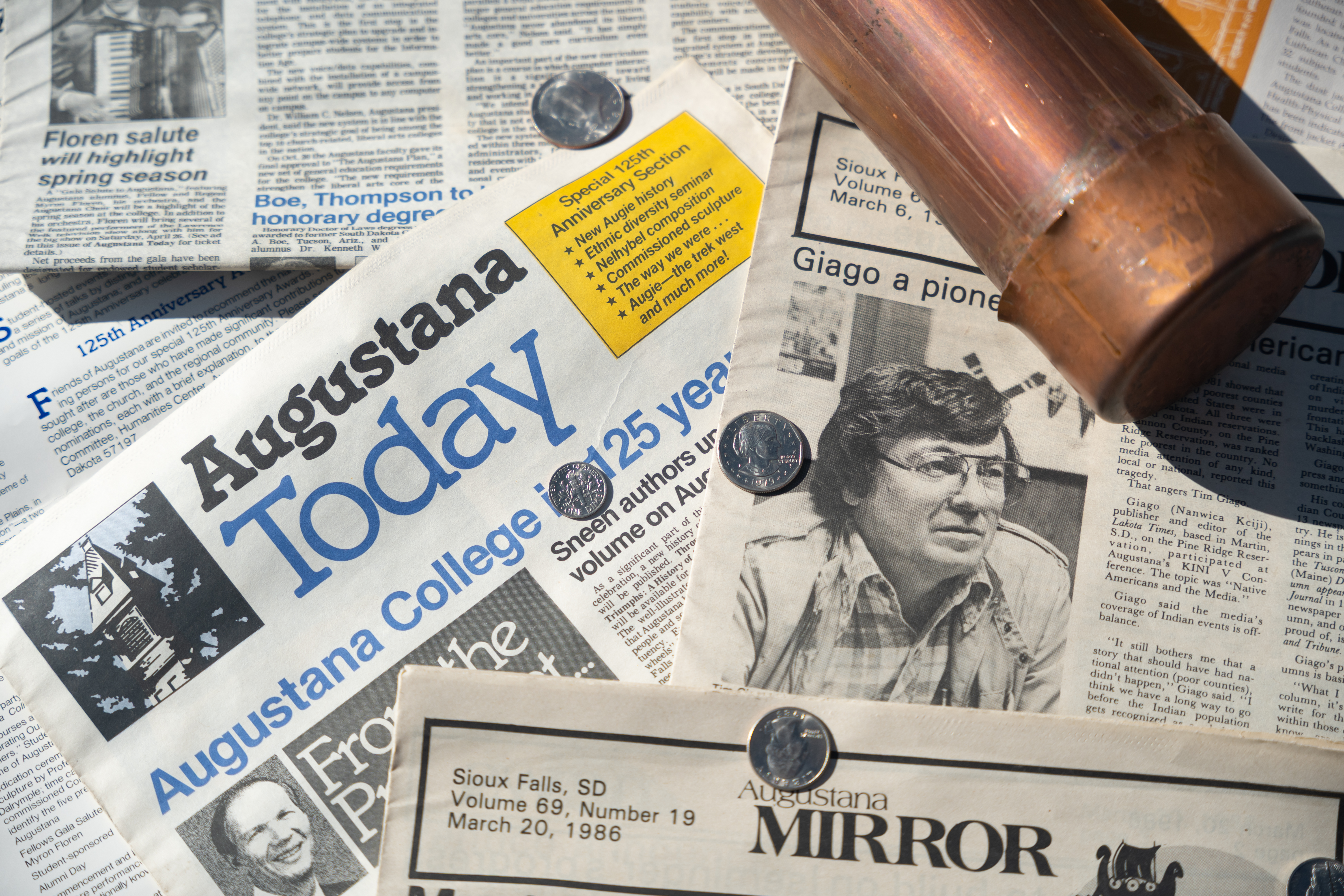 Time Capsule Items Found in Plinth