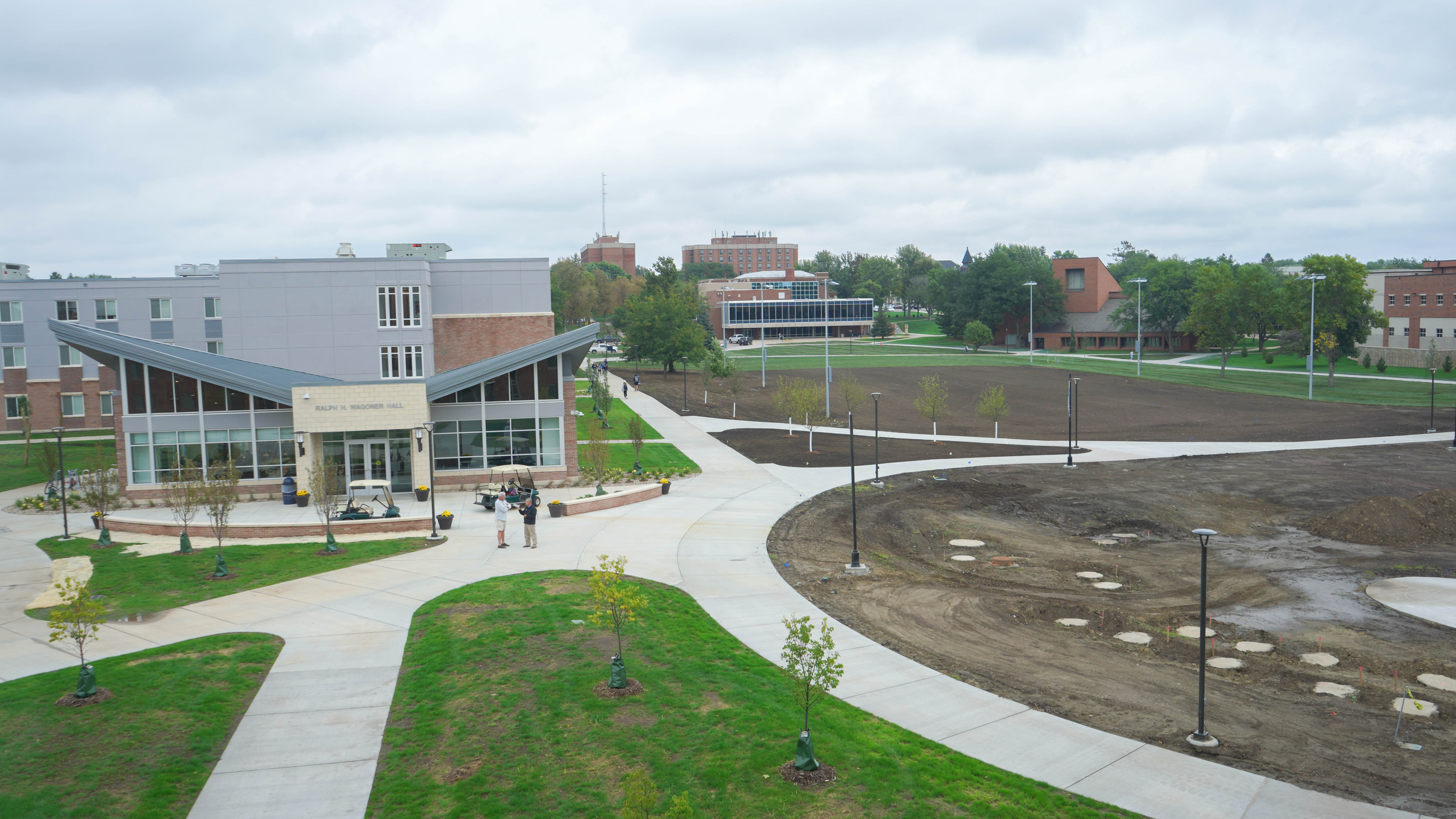 Wagoner Hall Campus Green