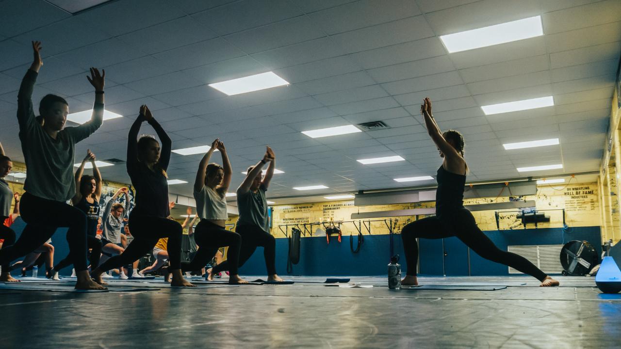 yoga class