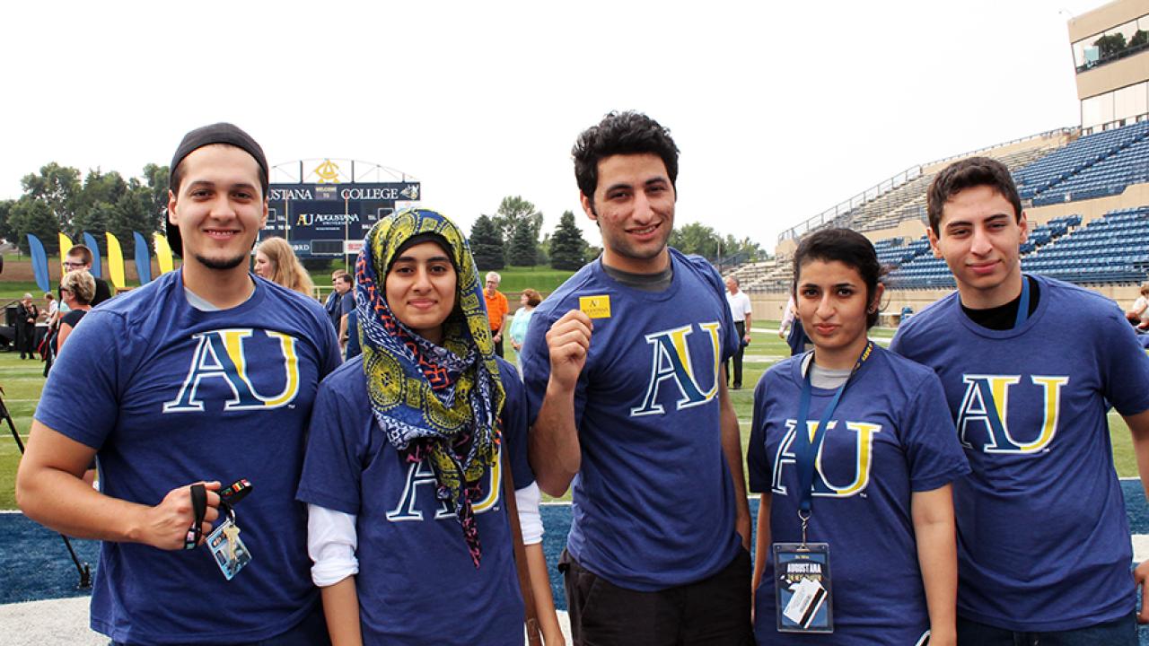 Students at Augustana University