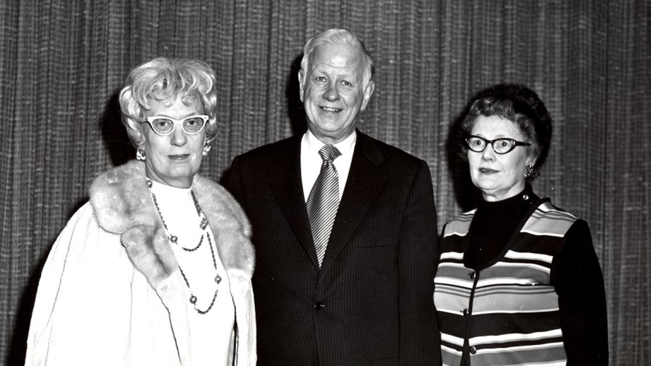 Lois Boe Hyslop, Nils A. Boe, and Borghild Boe
