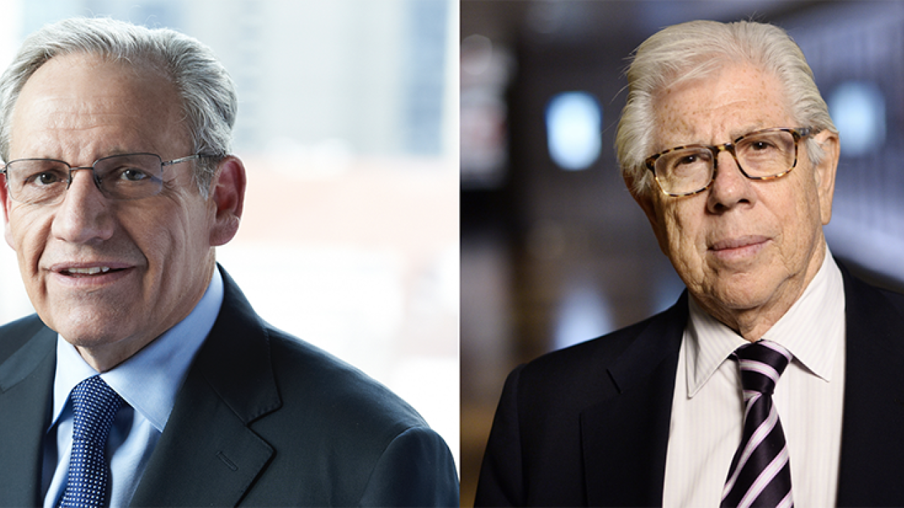 Bob Woodward and Carl Bernstein. Speakers at 2019 Boe Forum.