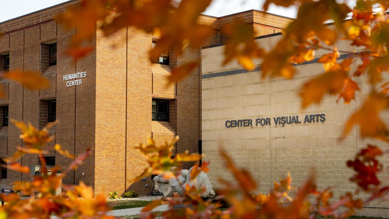 Exterior of the Center for Visual Arts