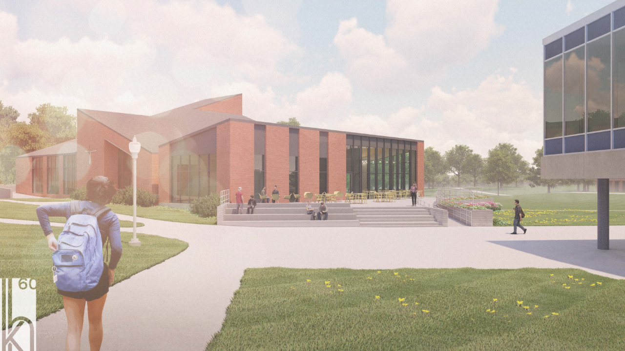 Chapel Renovation Rendering