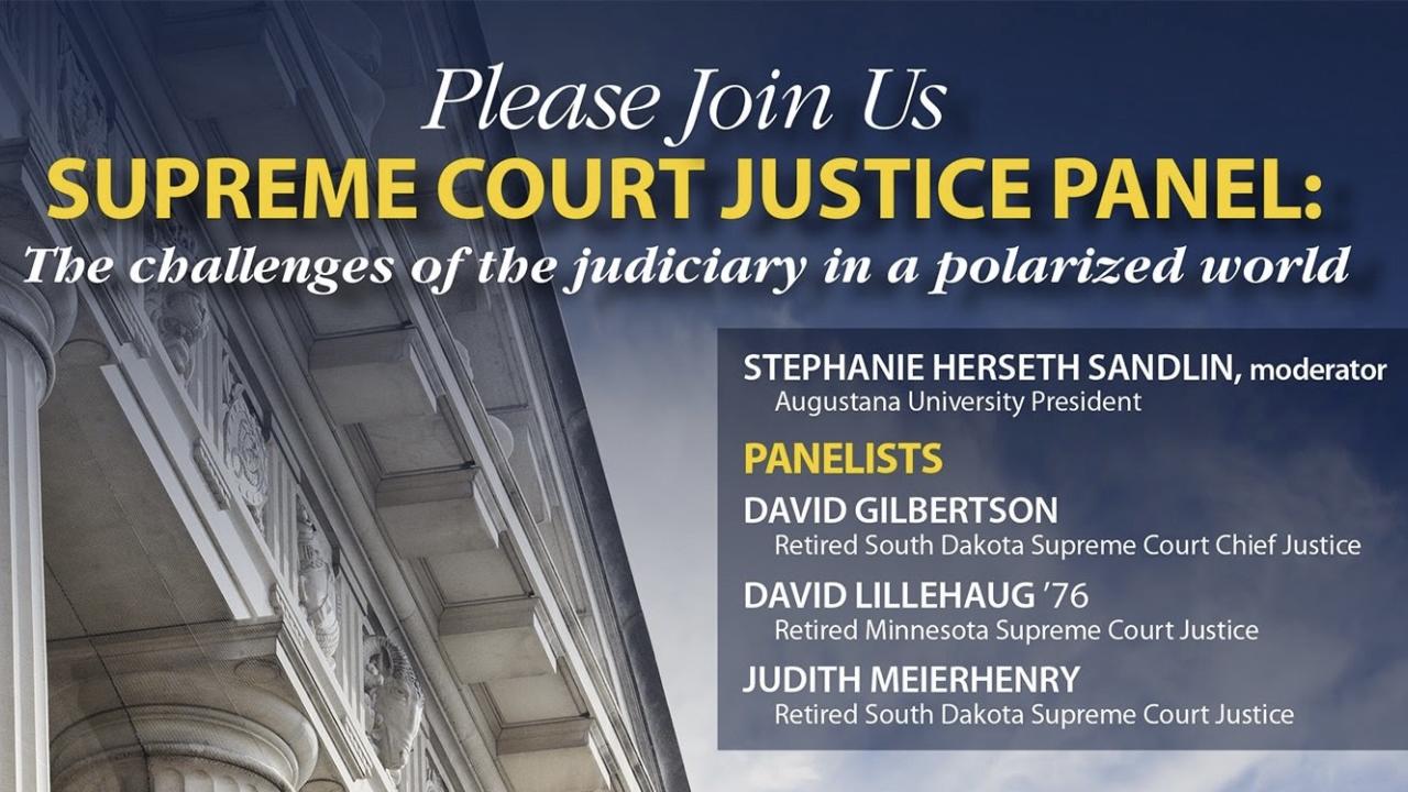 Supreme Court Justice Panel